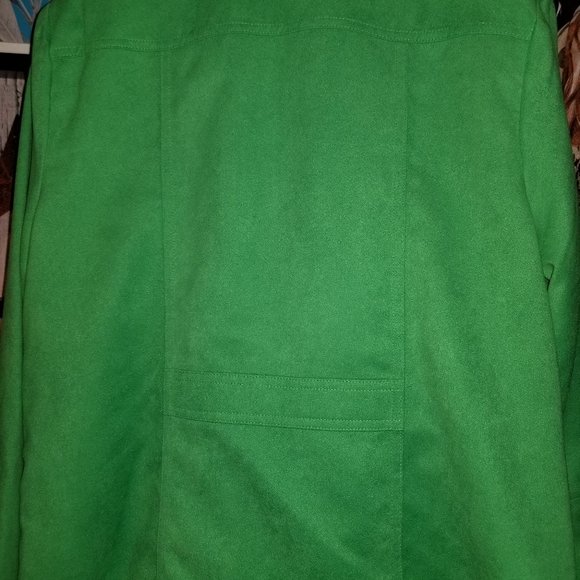Carroll Reed Sz 8 Ultra suede jacket - Picture 4 of 5